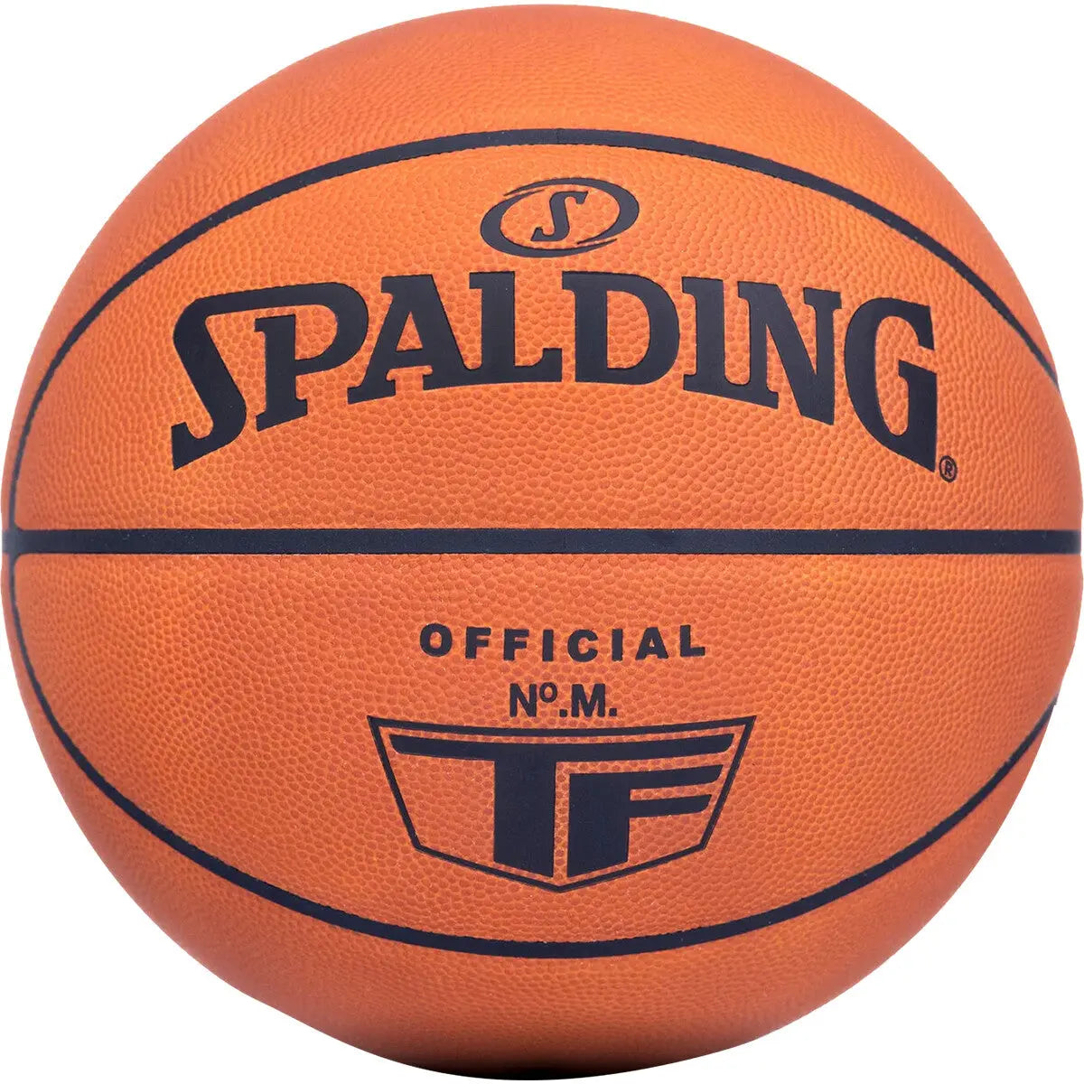 Spalding TF Model M Official Leather Indoor Game Basketball -  Spalding