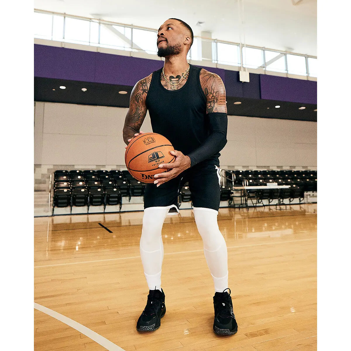 Spalding TF Model M Official Leather Indoor Game Basketball -  Spalding